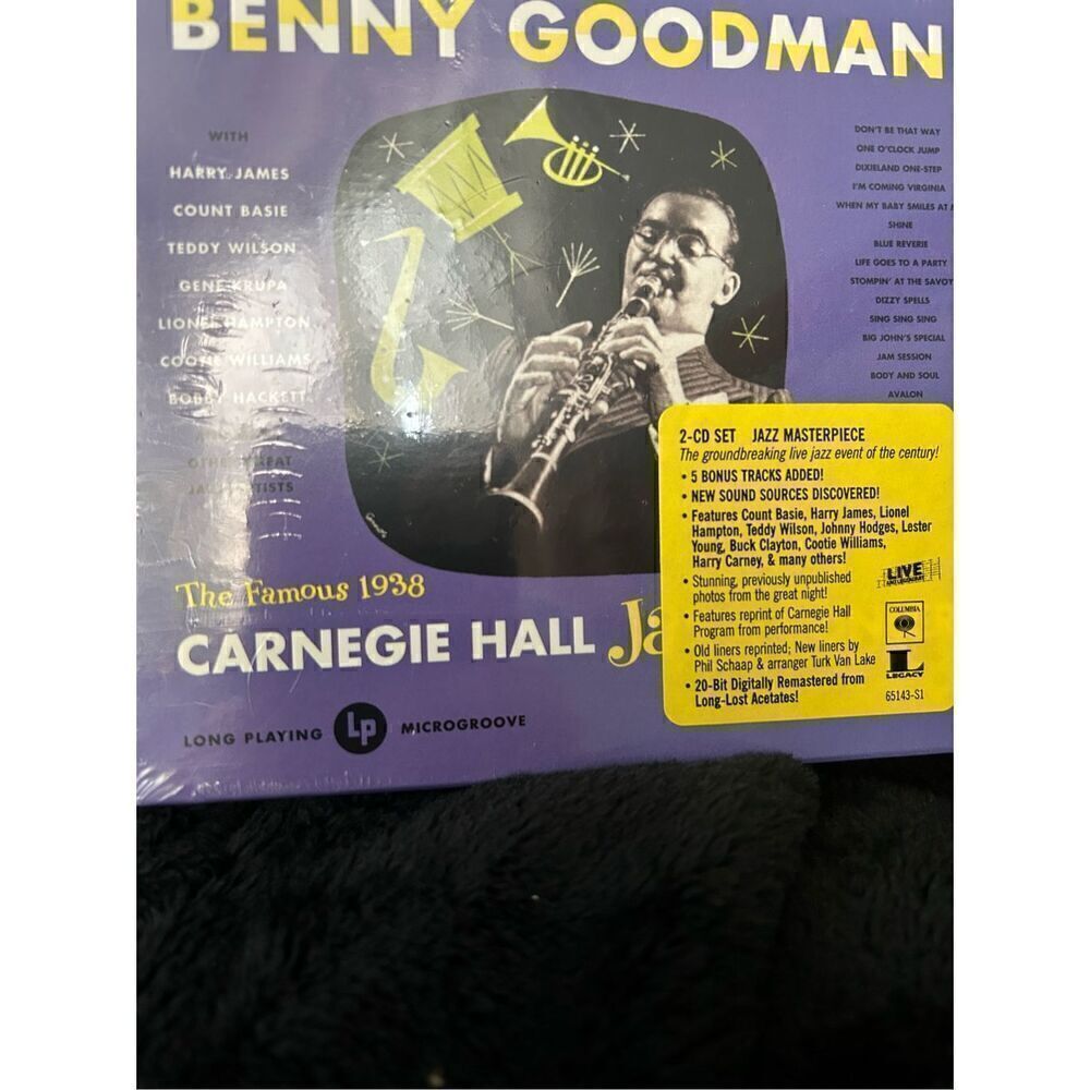 Benny Goodman The Famous 1938 Carnegie Hall